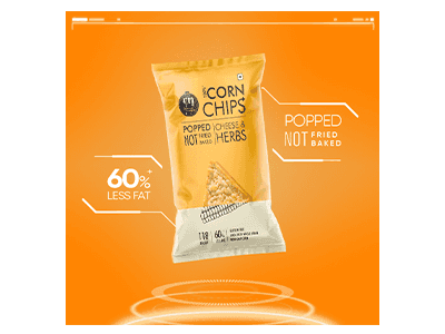 Cheese & Herbs Corn Chips (4700BC)
