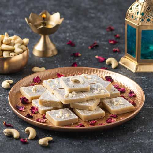 **FRESHLY MADE** Kaju Katli | 100% Natural No Sugar Dessert Sweetened With Stevia