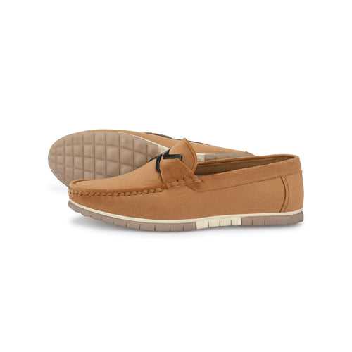 New Fashion Velvet Loafers For Men Tan