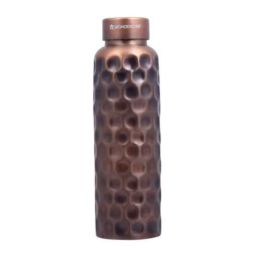 Cu Artisan, 1000ml, Single Wall Water Bottle, Wide Mouth, Eco Friendly, 2 Years Warranty
