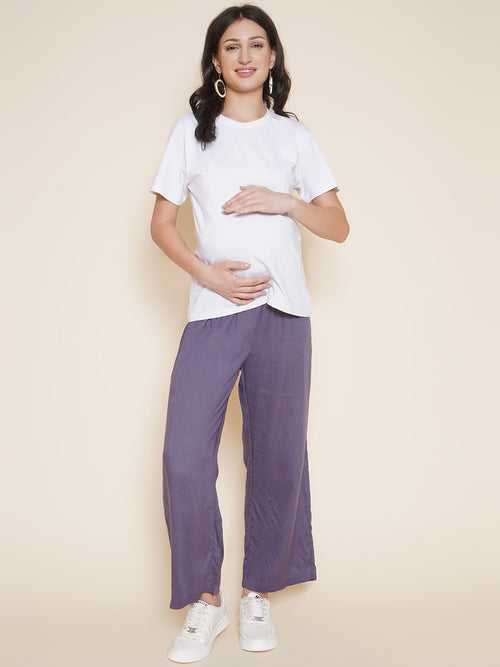 Purple Maternity and Nursing Loungwear