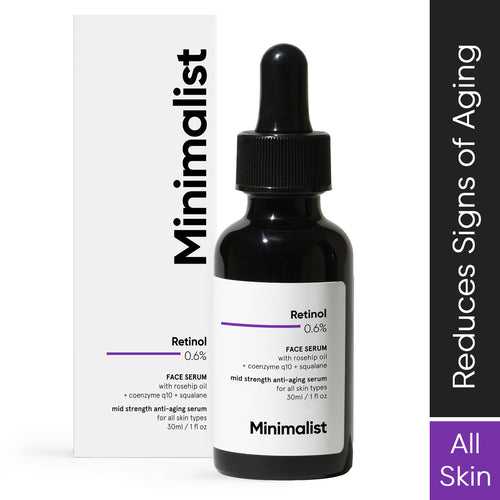 Minimalist Retinol 0.6% Face Serum