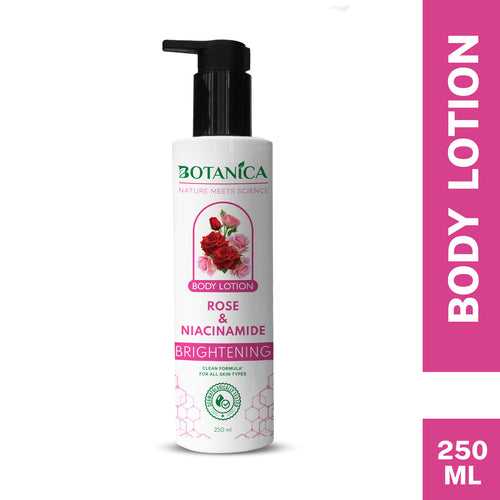 Botanica Rose Niacinamide Body Lotion 250ml