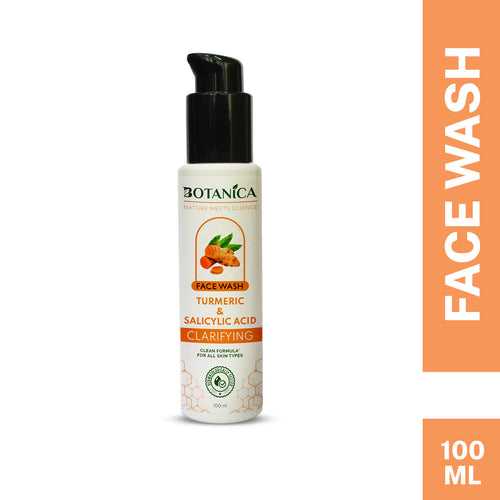 Botanica Turmeric Salicylic Face wash 100ml