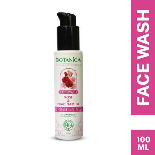 Botanica Rose Niacinamide Face wash 100ml
