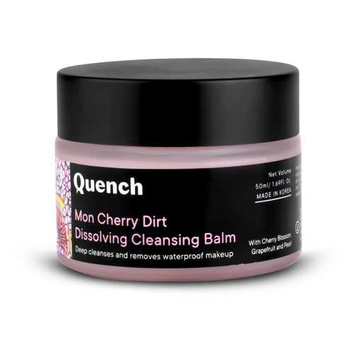 Quench Mon Cherry Dirt Dissolving Cleansing Balm, 50gm