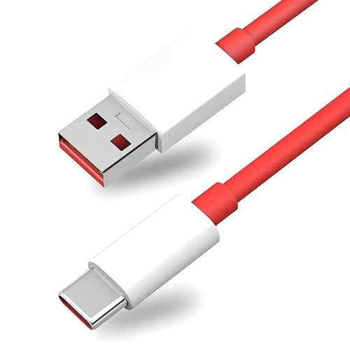 Oneplus SUPERVOOC 10A USB to Type C Data Sync Cable Red-100CM