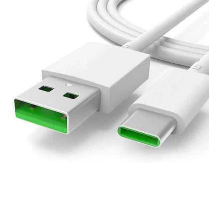 Oppo A18 SUPERVOOC Type C Charge And Data Sync Cable 1 Mt White