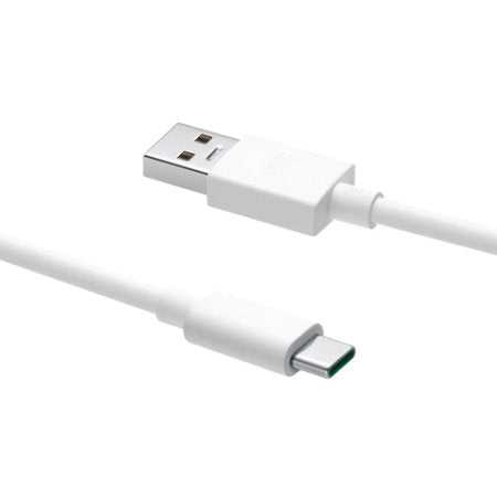 Oppo A57 Vooc Charge And Data Sync Type-C Cable White