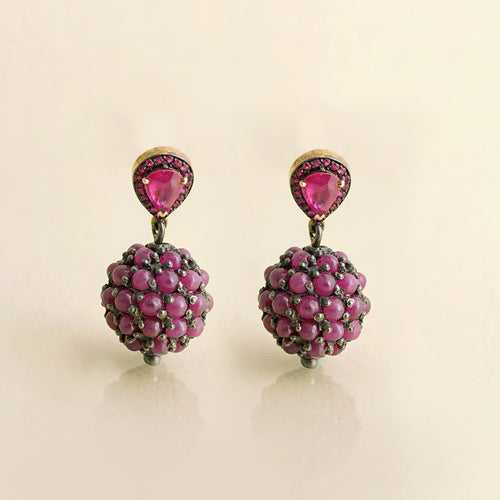 Willow Ruby Earrings