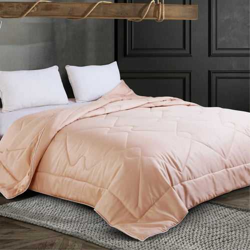 Malako Winter Soft Gel Peach 100% Bamboo Quilt/Comforter (360 GSM)
