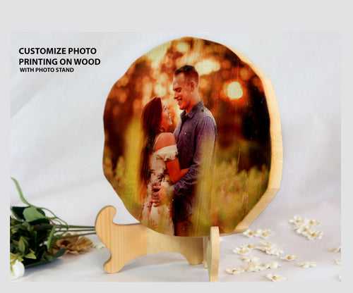 Customize Photo On wood