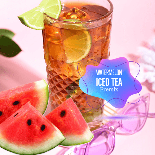 Watermelon Iced Tea Instant Mix Refreshing Premix