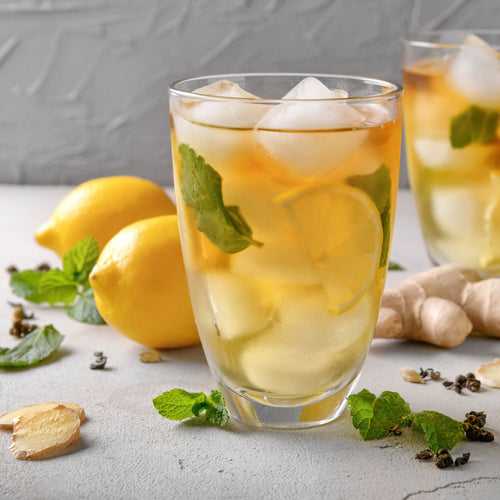 Ginger Lemon Iced Tea (Instant Mix)