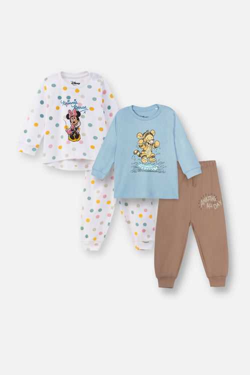 Minnie Mouse and Tigger Pajama Sets Pack of 2