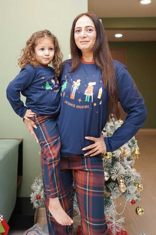 Nutcracker Flannel Pajama Set for Family