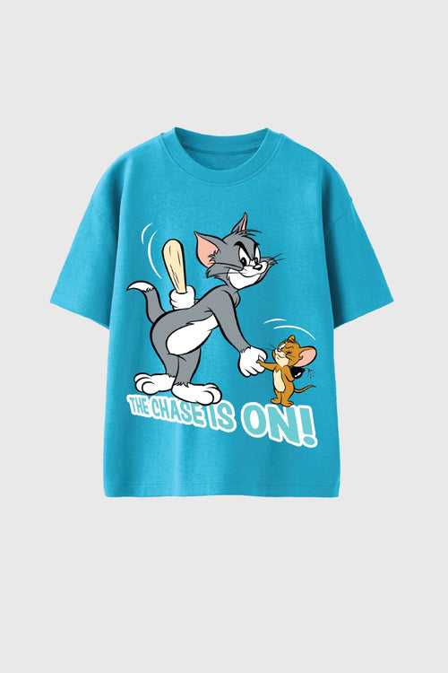 The Chase is On Tom and Jerry T-Shirt