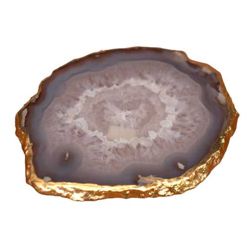 Semi Precious Natural Agate Coaster (Set Of 4)