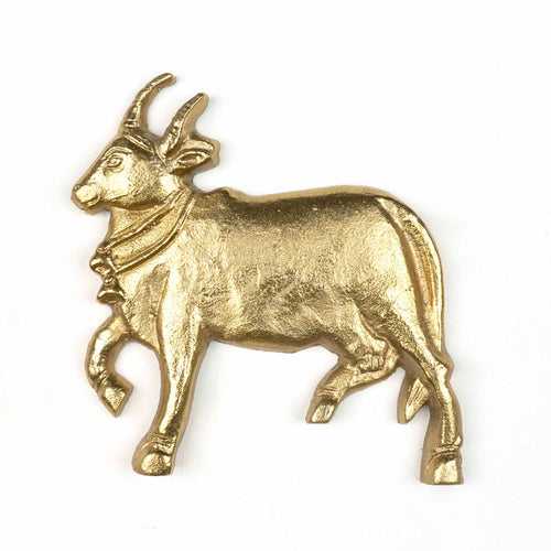 Pichwai Cow Wall Decor - Gold