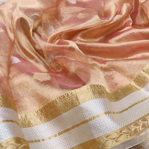 Pure Tissue Silk Handwoven Banarasi Saree