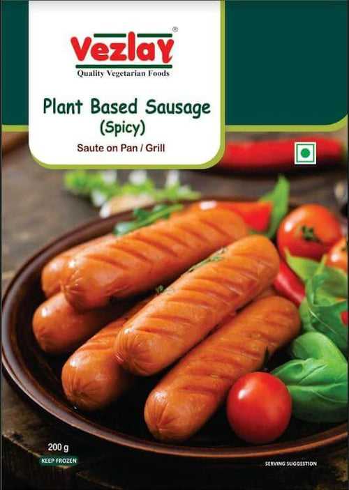 Vezlay Plant Based Spicy Sausage 200 gm
