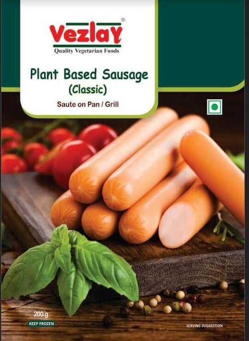 Vezlay Plant Based Classic Sausage 200 gm - Pack of 3