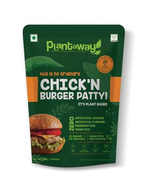 Plantaway Plant Based Chick'n Burger Patty 160g