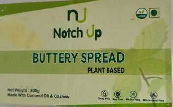 Notch Up Butterly Spread 200gm - Dairyfree & Vegan - Mumbai Only