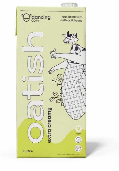 Dancing Cow Oatish Extra Creamy - Plant Based Oat Drink 1 Ltr