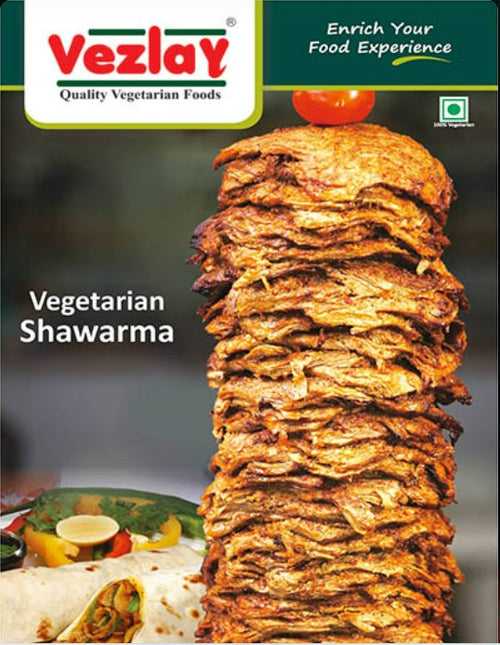 Vezlay- Soya Vegan Shawarma- Marinated- 200gm