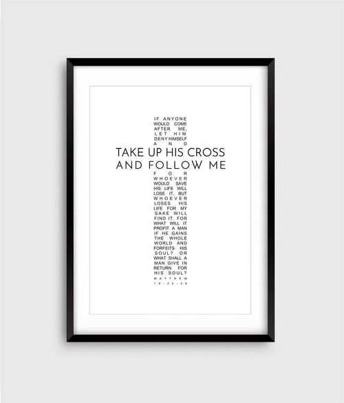 Take Up His Cross andFollow Me