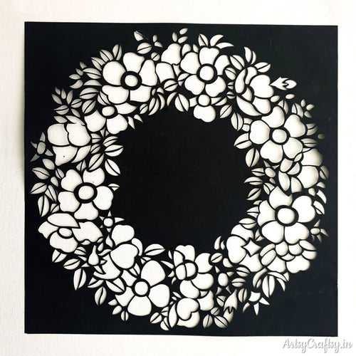 Wreath Stencil