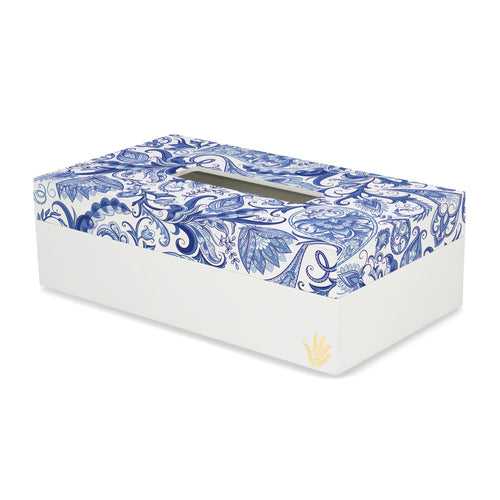 Blue Orient Tissue Box