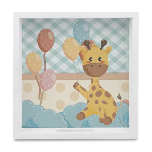 Baby Giraffe Square Tray for Children