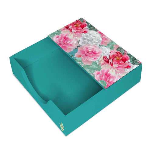 Red Chrysanthemums T Tissue Holder