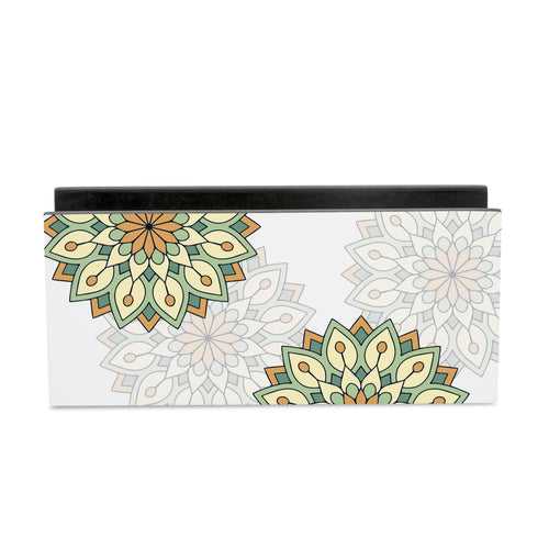 Green Mandala Tissue Stand