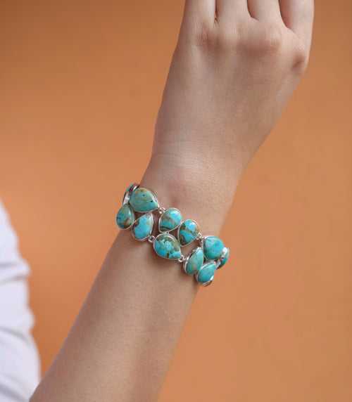 Fine natural turquiose bracelet
