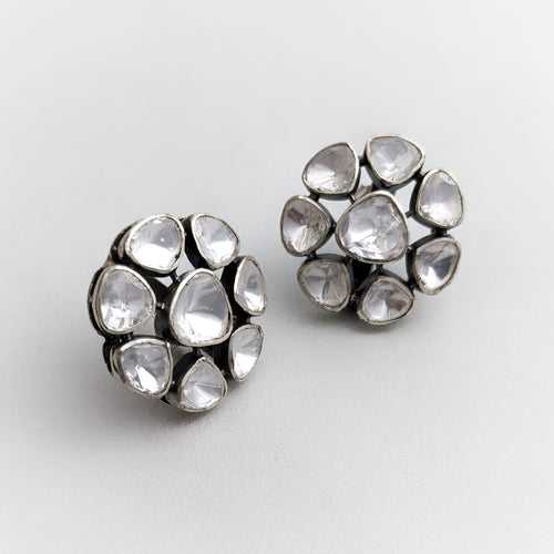 Victorian Polki studs