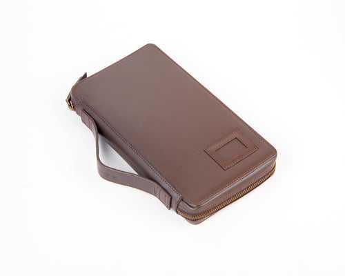 Bank Organiser - Choco (Full Leather)