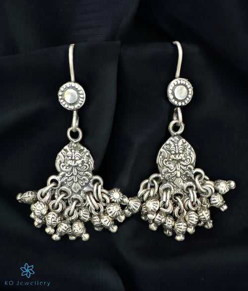 The Mitali Silver Earrings
