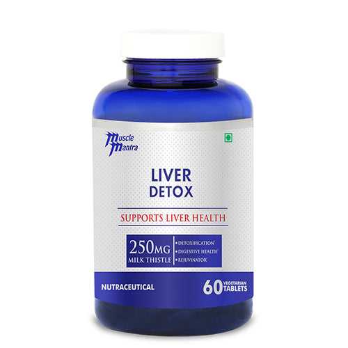 Muscle Mantra Liver Detox 60 Veg Tabs (Exp:12/23)