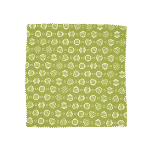 Fabric By the Metre - Geo Lime