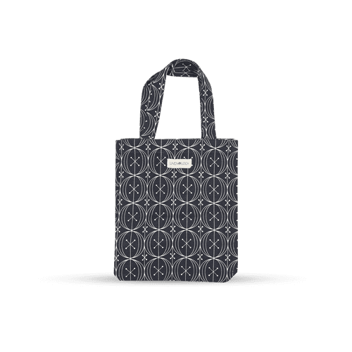 Tall Acrylic Coated Lunch Bag - Grille Epoque