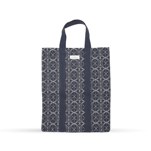 Shopping Bag with Webbing Handle - Grille Epoque