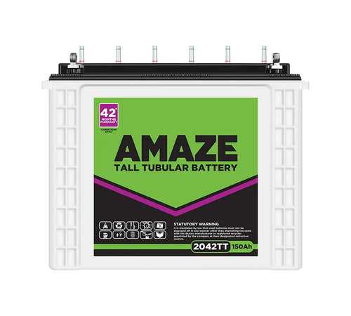 Amaze inverter battery 150 ah 2042tt