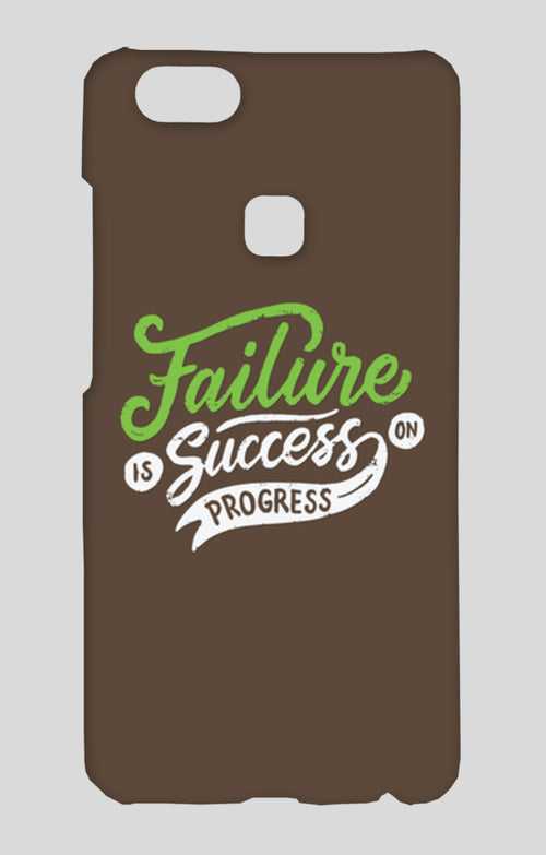 Failure Is Success On Progress  Vivo V7 Plus Cases