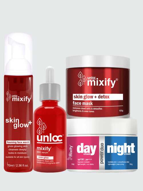 Unloc Mixify Combination Skincare Regime Combo