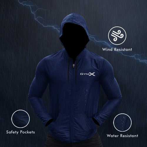 Storm Midnight Blue Waterproof Jacket- Sale