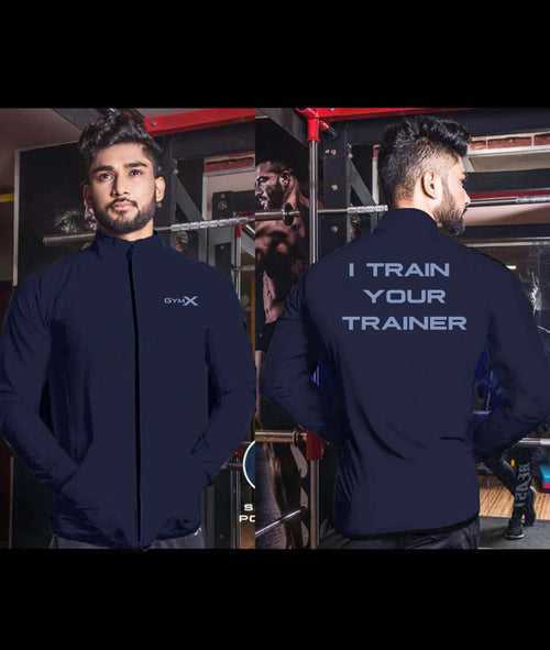 I Train Your Trainer GymX Windcheater: Night Blue - Sale