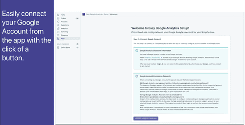 Setup Google Analytics Marketing in Shopify